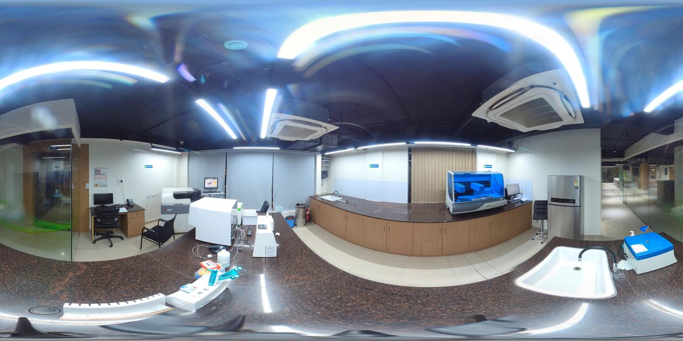 Inside the laboratory at TIDE Diagnostics Bengaluru